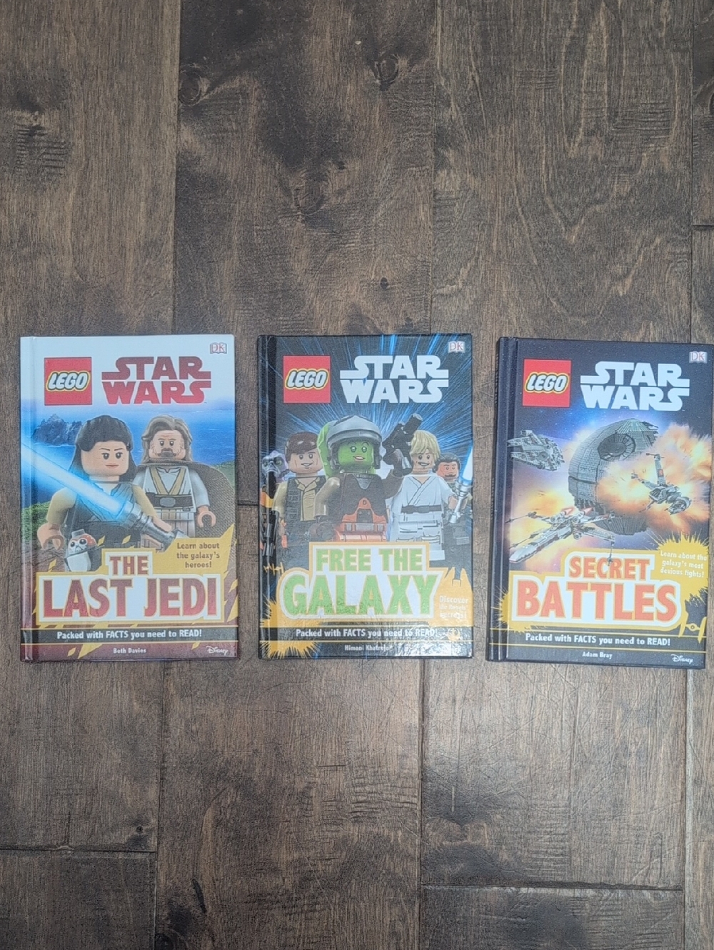 ⭐3/$12⭐ LEGO Star Wars Books